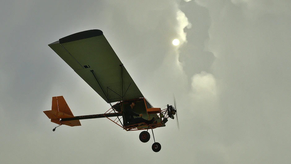 Battling bad weather at Cark in the Top Rudder.