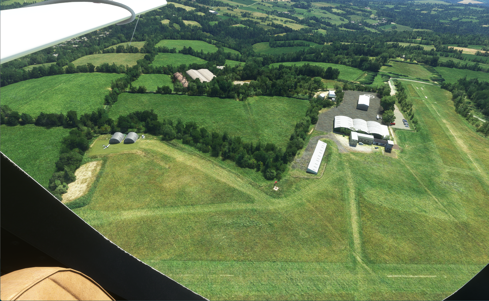 Flying from Bodmin Airfield