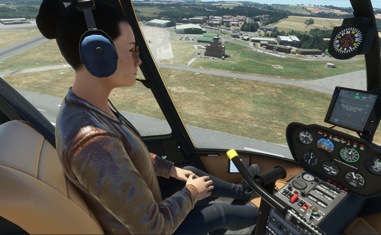 RNAS Culdrose - Lots of space for helicopter practice.