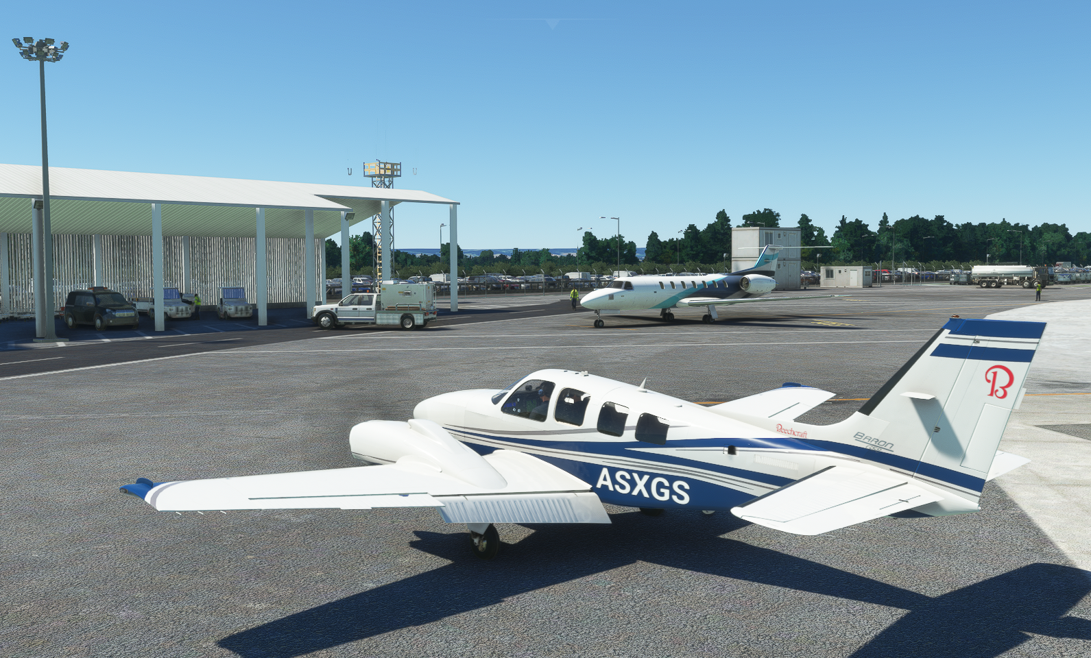 Exeter Airport in MSFS upgraded by Superspud.